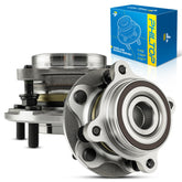PHILTOP front hub assembly front view showing bolt holes and flange for easy fit