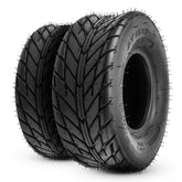 PHILTOP front view of 16x8-7 tires showing aggressive tread for better grip