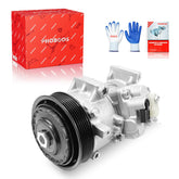 PHOBOOS front view of compressor showing clutch and mounting for easy replacement