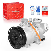 PHOBOOS compressor front assembly showing mounting points and fast install benefit