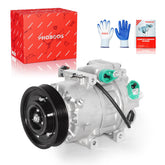 PHOBOOS compressor front view showing compact OE-style fit and reliable replacement