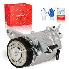 PHOBOOS compressor front view showing compact design and reliable fit