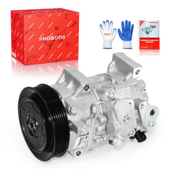 PHOBOOS compressor front view showing bolt-on fit and reliable replacement benefit