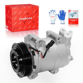 PHOBOOS compressor front view showing mounting points and fit benefits