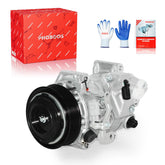 PHOBOOS front view compressor clutch showing robust housing and direct-fit benefit