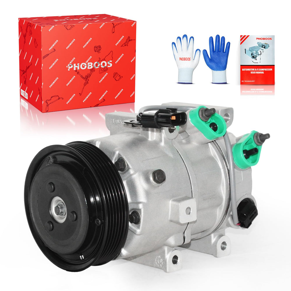 PHOBOOS front view of compressor showing mounting and benefit of direct-fit