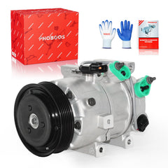 PHOBOOS front view of compressor showing mounting and benefit of direct-fit