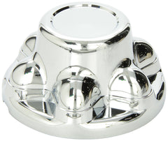 Phoenix front view of 5.5-inch 6-lug QT hub cover showing clean finish benefit