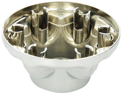 Phoenix hub cover installed on wheel demonstrating improved appearance and protection