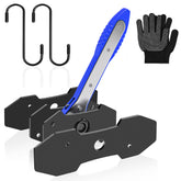 PHYRLRDOW tool kit front view showing plates and hooks for faster brake work