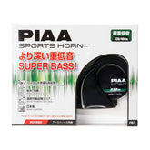 PIAA Peer sport horn HO-9 front view showing dual-tone openings and compact housing for easy fit