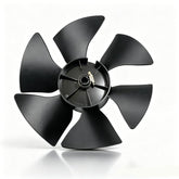 PIHIL fan blade front view showing full 10.5 inch profile and balanced vanes for quieter airflow
