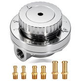 Pilida front view of regulator kit showing compact body and fittings for reliable performance