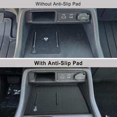 PIMCAR mat with phone placed on it demonstrating secure anti-slip hold