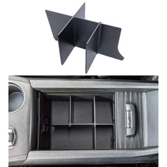PIMCAR front view showing tidy compartments and quick access benefit