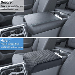 PIMCAR installed on Super Duty bucket-seat console showing secure fit