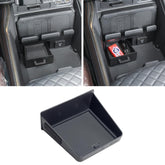 PIMCAR front view of removable drawer showing clean factory look and neat storage benefit