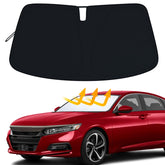 PIMCAR front packaging for Accord sun shade, protects interior from heat
