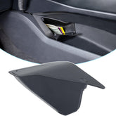 PIMCAR front view of console organizer showing discreet storage benefit
