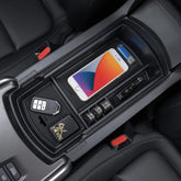 PIMCAR front view of installed tray showing organized storage and neat fit