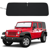 PIMCAR packaged shade front view showing neat fit and easy unpacking benefit