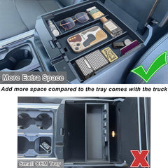 PIMCAR lower compartment depth shot holding chargers and tools securely