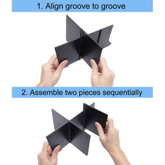 PIMCAR close-up of adjustable compartments for neat item separation