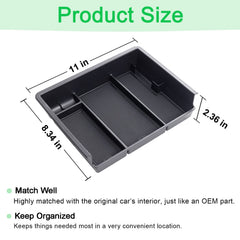 PIMCAR organizer holding a phone and wallet for quick-access convenience