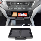 PIMCAR tray installed in Honda console showing neat storage and quick access