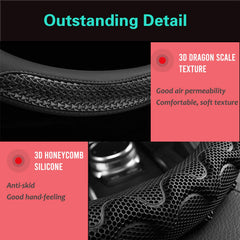 PINCTROT microfiber leather surface detail showing comfort and durability