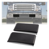 PIT66 front bumper guards front view showing OEM fit and restored appearance