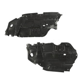 PIT66 front view of splash shield showing shape and full coverage benefit