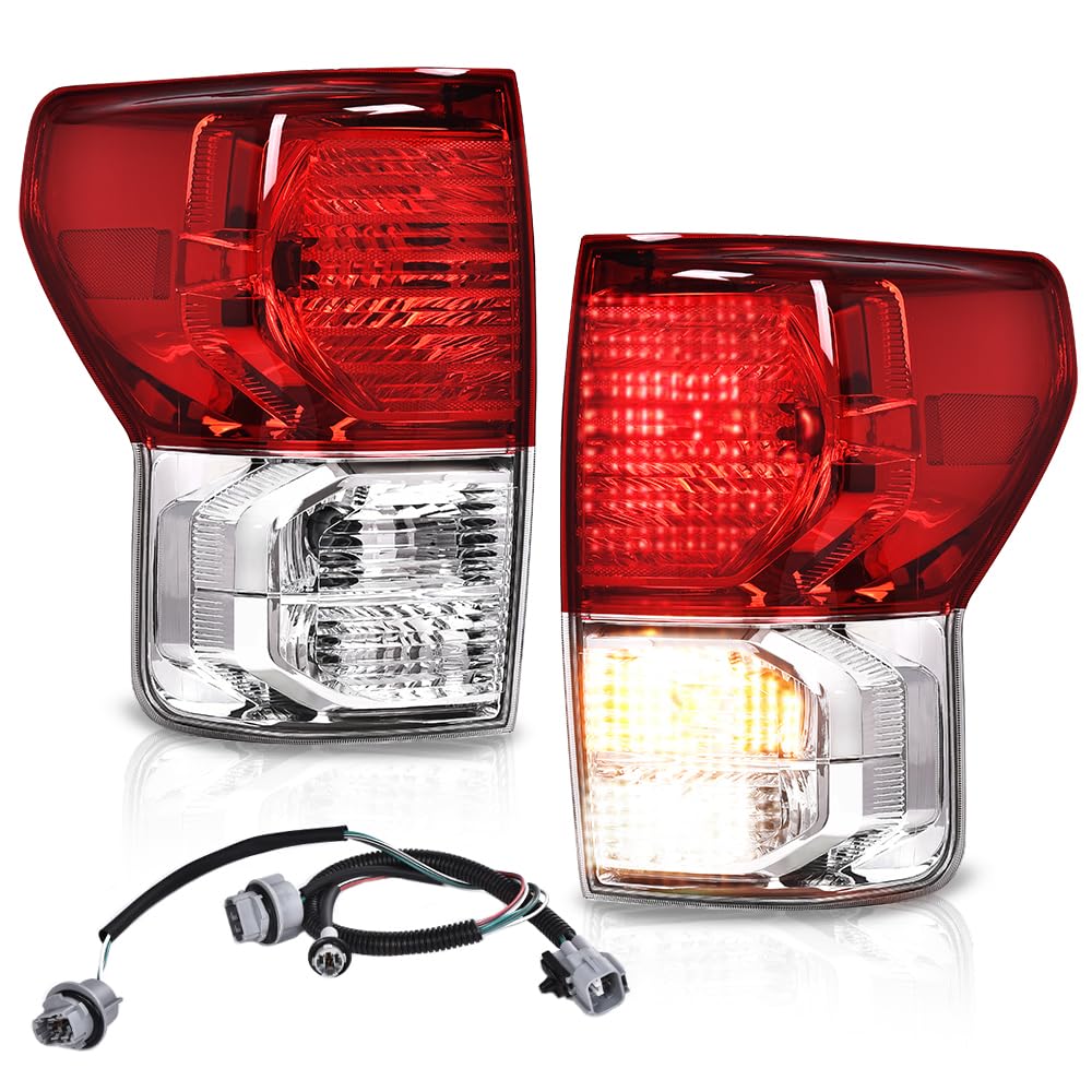 PIT66 rear tail lights front view showing clear lens and clean styling benefit