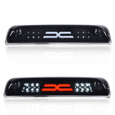 PIT66 third brake light front view showing clean factory-fit appearance and improved visibility