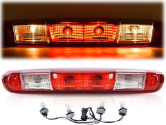 PIT66 front view of third brake light showing clean factory-style look and improved safety