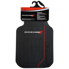 Plasticolor Dodge mat top close-up highlighting poured logo and long-lasting finish