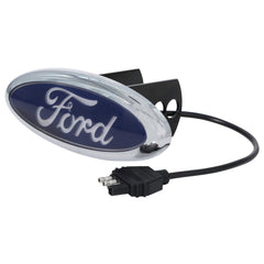 Plasticolor Ford front view showing LED face and branded logo, improves rear visibility