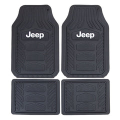 Plasticolor Jeep front mats view showing full coverage and protection