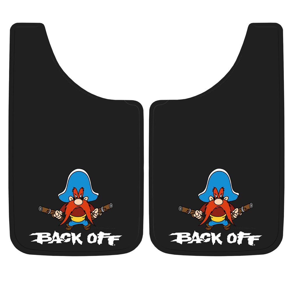 Plasticolor front view showing Yosemite Sam graphic and durable benefits