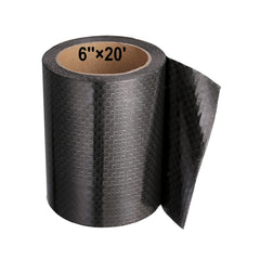 PlusRoc front packaging showing 6x20 inch belly tape and benefit of permanent seal