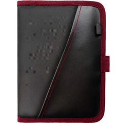 PlusXpres front view of red organizer showing compact design and easy access