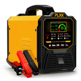 PLXX front panel view showing ports and rugged housing for dependable charging