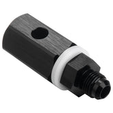 Podavelle 6AN valve front view showing compact profile and black finish for durability