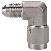 Podavelle AN3 90° front view showing polished stainless finish and compact form, ensures durability