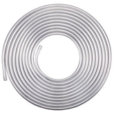 Podavelle 10ft aluminum hardline coil front view showing compact roll and label benefit convenience