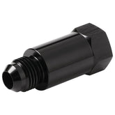 Podavelle inline rollover valve front view showing connectors and benefit of secure venting