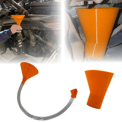 Podium Made front kit assembly showing fill funnel and drain funnel for neat maintenance