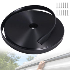 Podoy front view of rolled 100ft trim showing compact packaging and length benefit