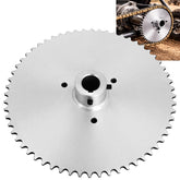 Podoy sprocket front view showing teeth and electroplated finish for durable performance