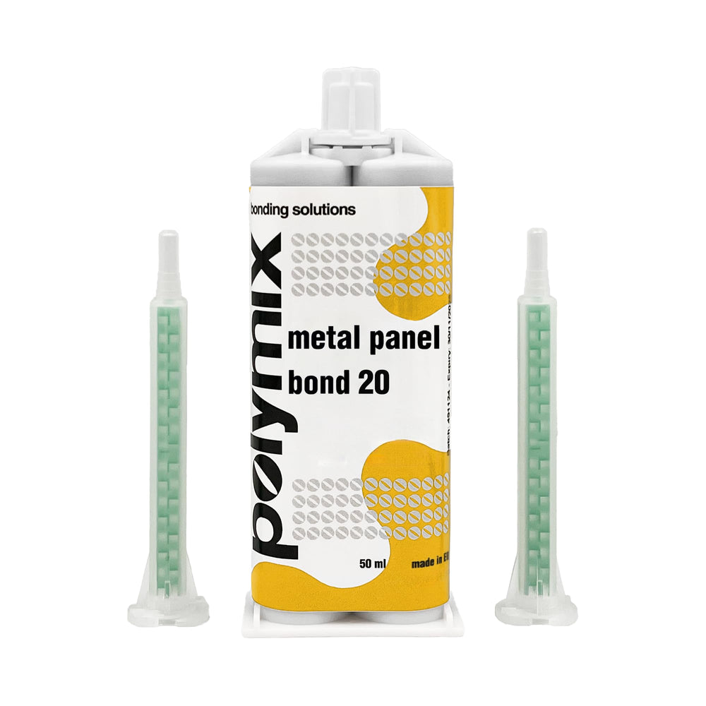 Polymix cartridge front packaging showing kit and benefit of compact repair solution